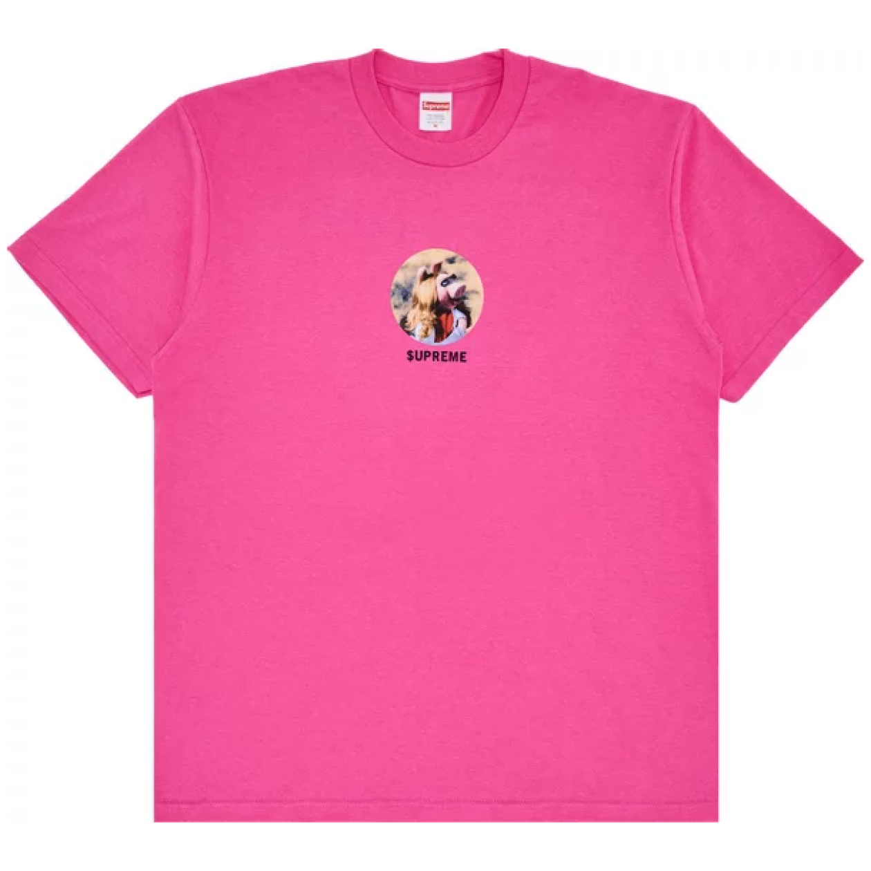 Supreme Miss Piggy Tee Fuchsia