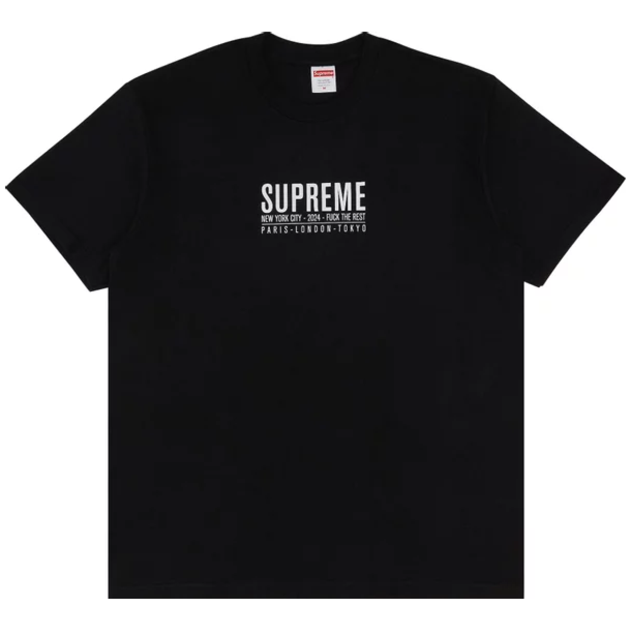 Supreme Paris Tee Black