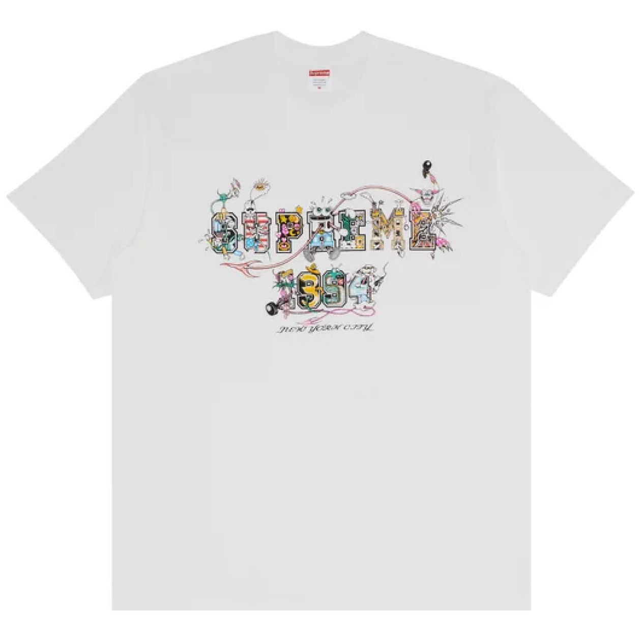 Supreme Varsity Tee White