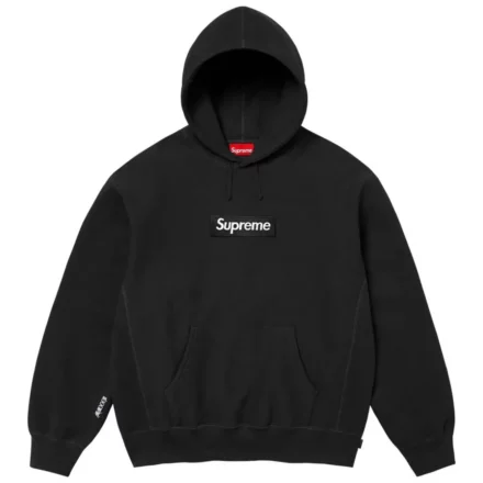 Supreme Box Logo Hooded Sweatshirt Black(FW25)