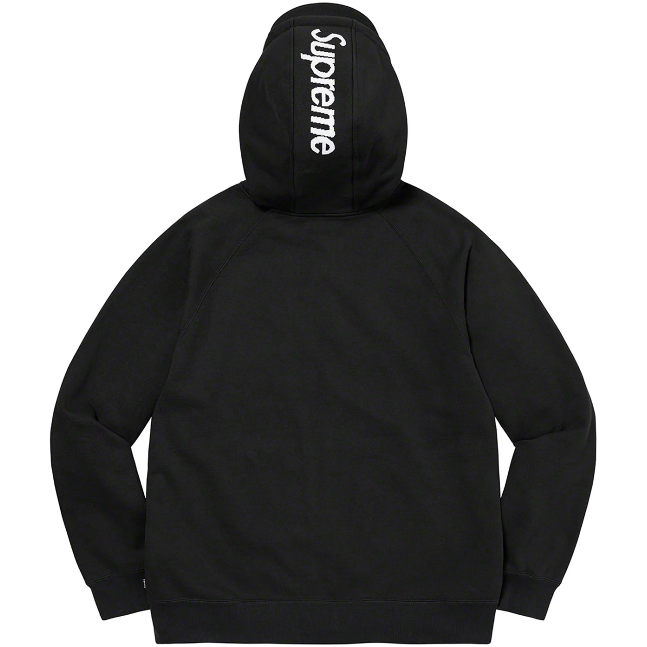 Supreme Brim Zip Up Hooded Sweatshirt Black