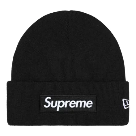 Supreme New Era Box Logo Beanie Black (FW25)