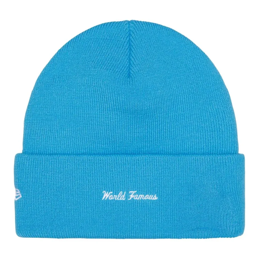 Supreme New Era Box Logo Beanie Blue (FW25) 1