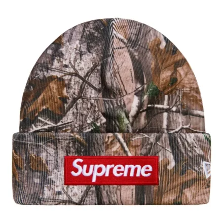 Supreme New Era Box Logo Beanie Realtree AP Camo (FW25)