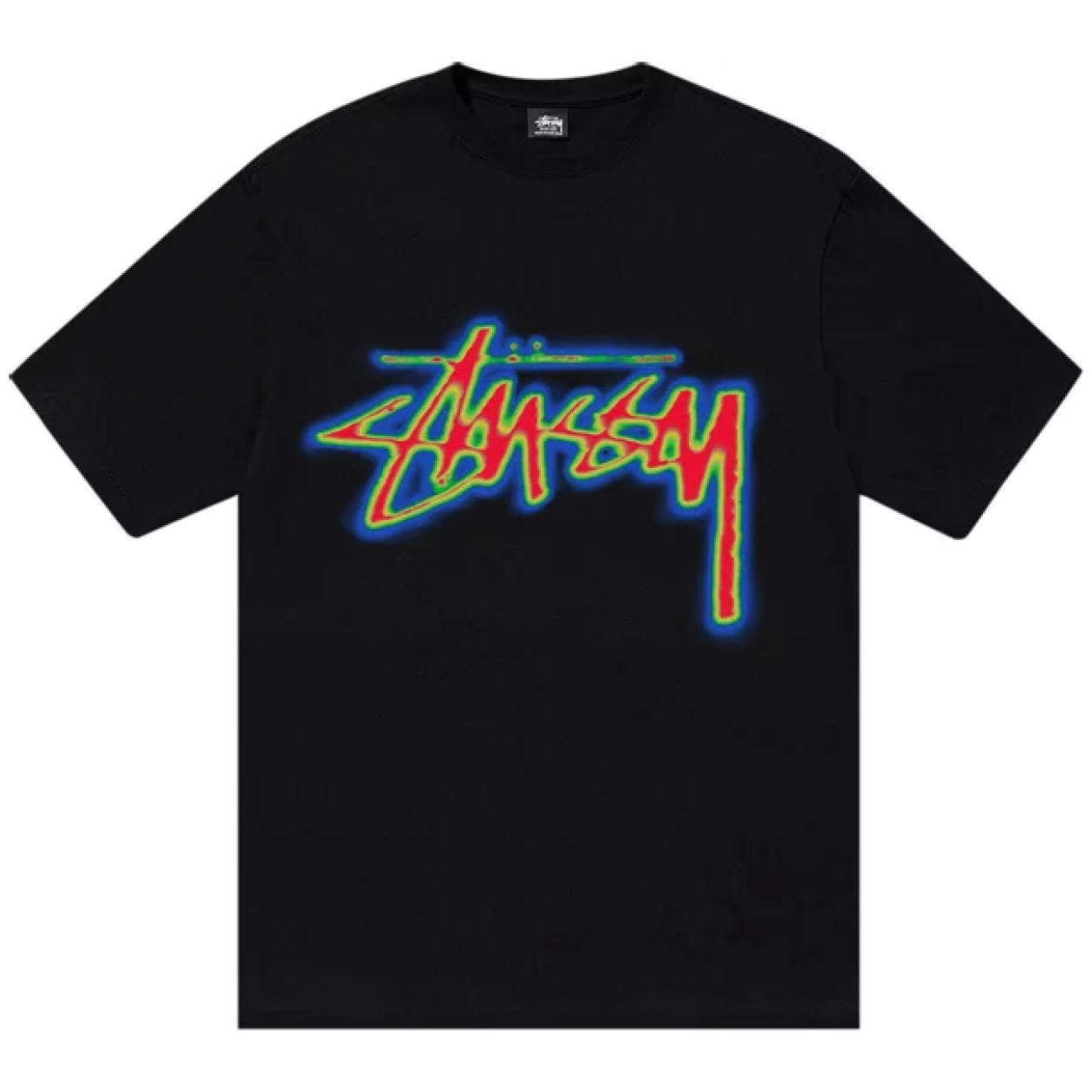 Stussy Thermal Stock Tee Black