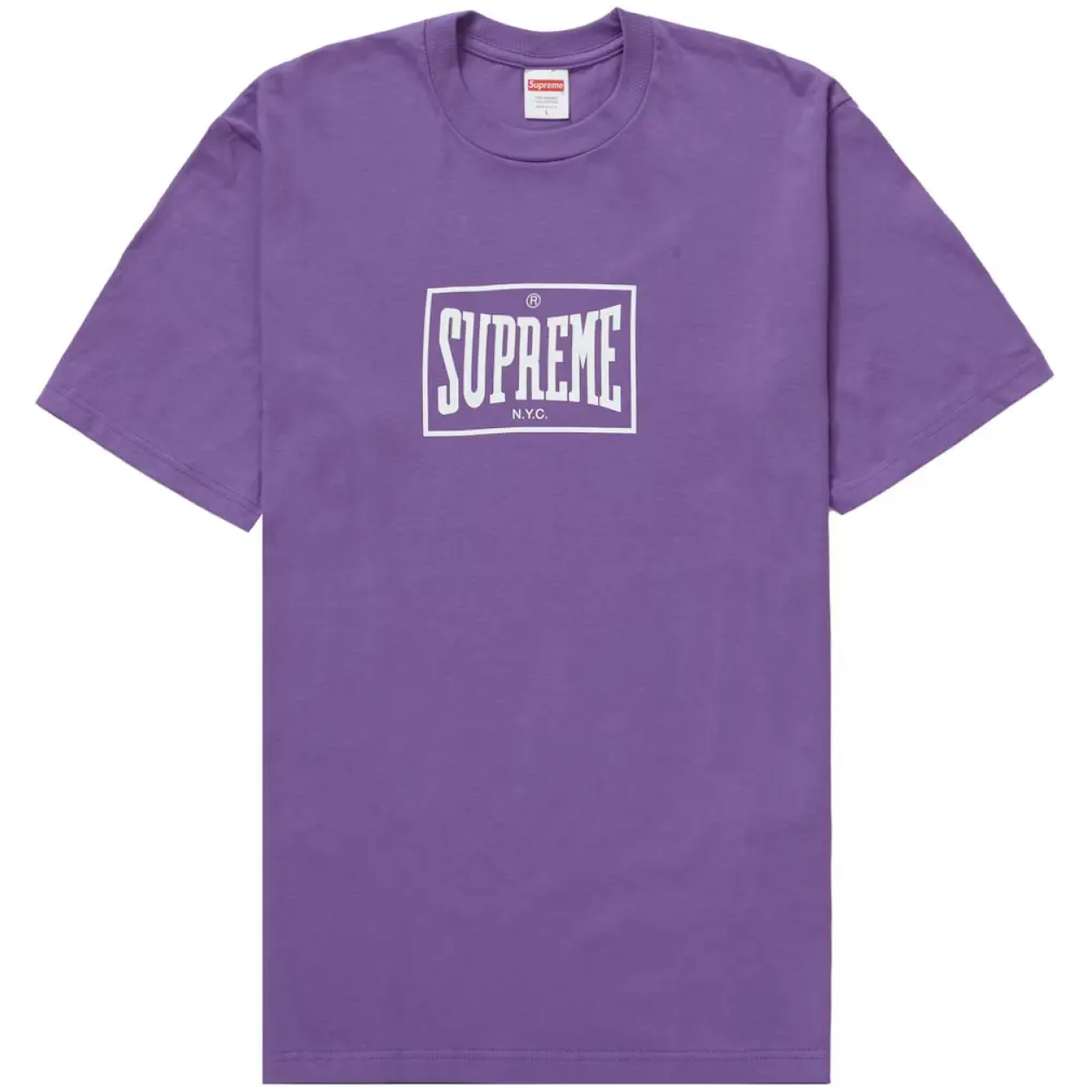 Supreme Warm Up Tee Purple