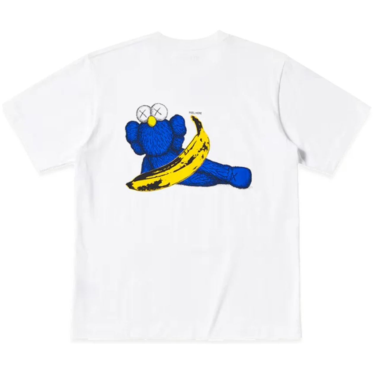 KAWS Uniqlo X Andy Warhol Banana Tee White