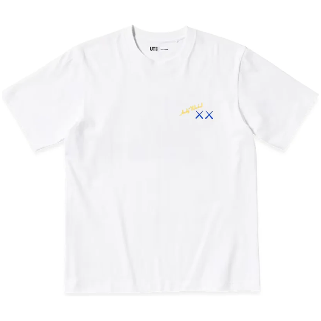 KAWS Uniqlo X Andy Warhol Banana Tee Weiß