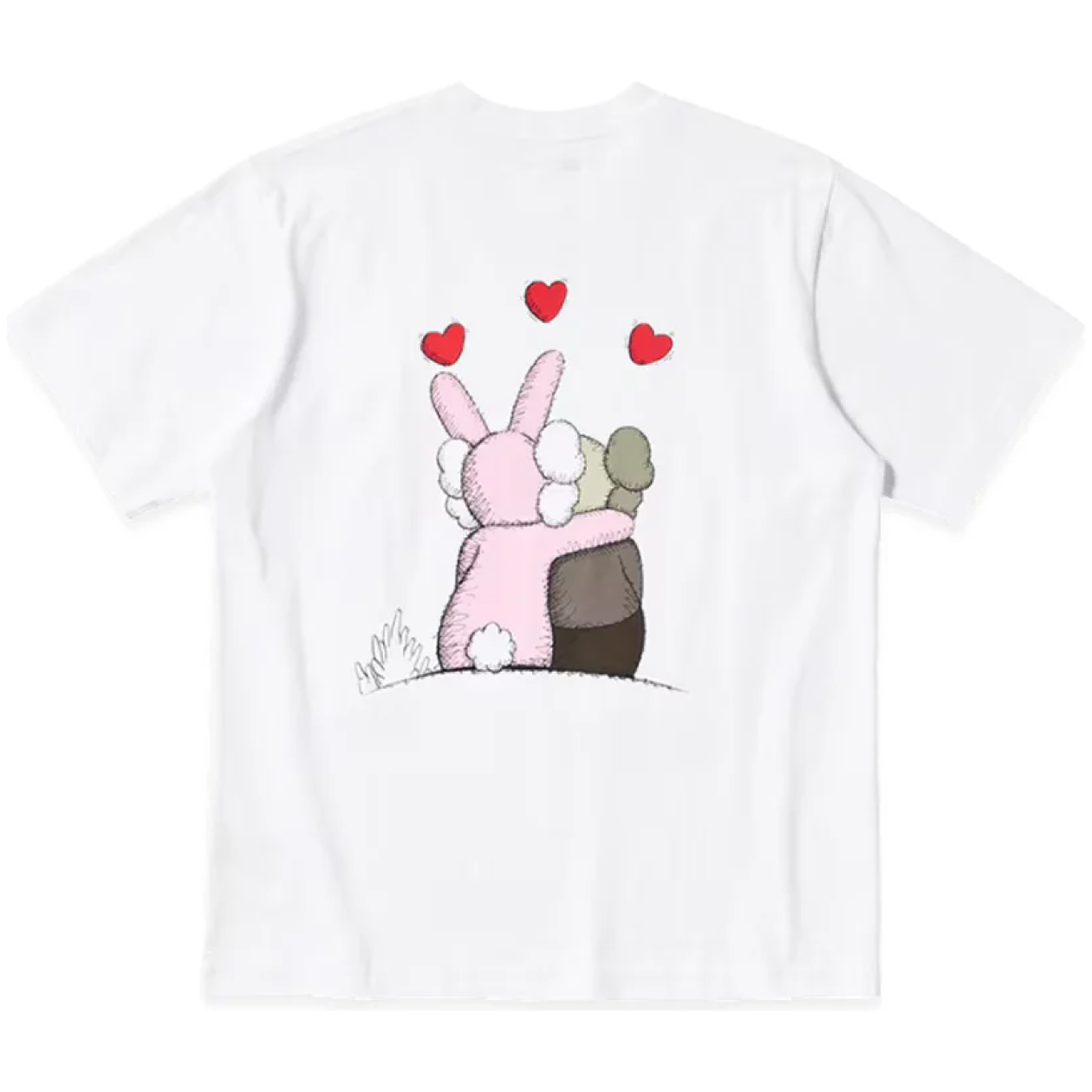 KAWS Uniqlo X Andy Warhol Love Tee White