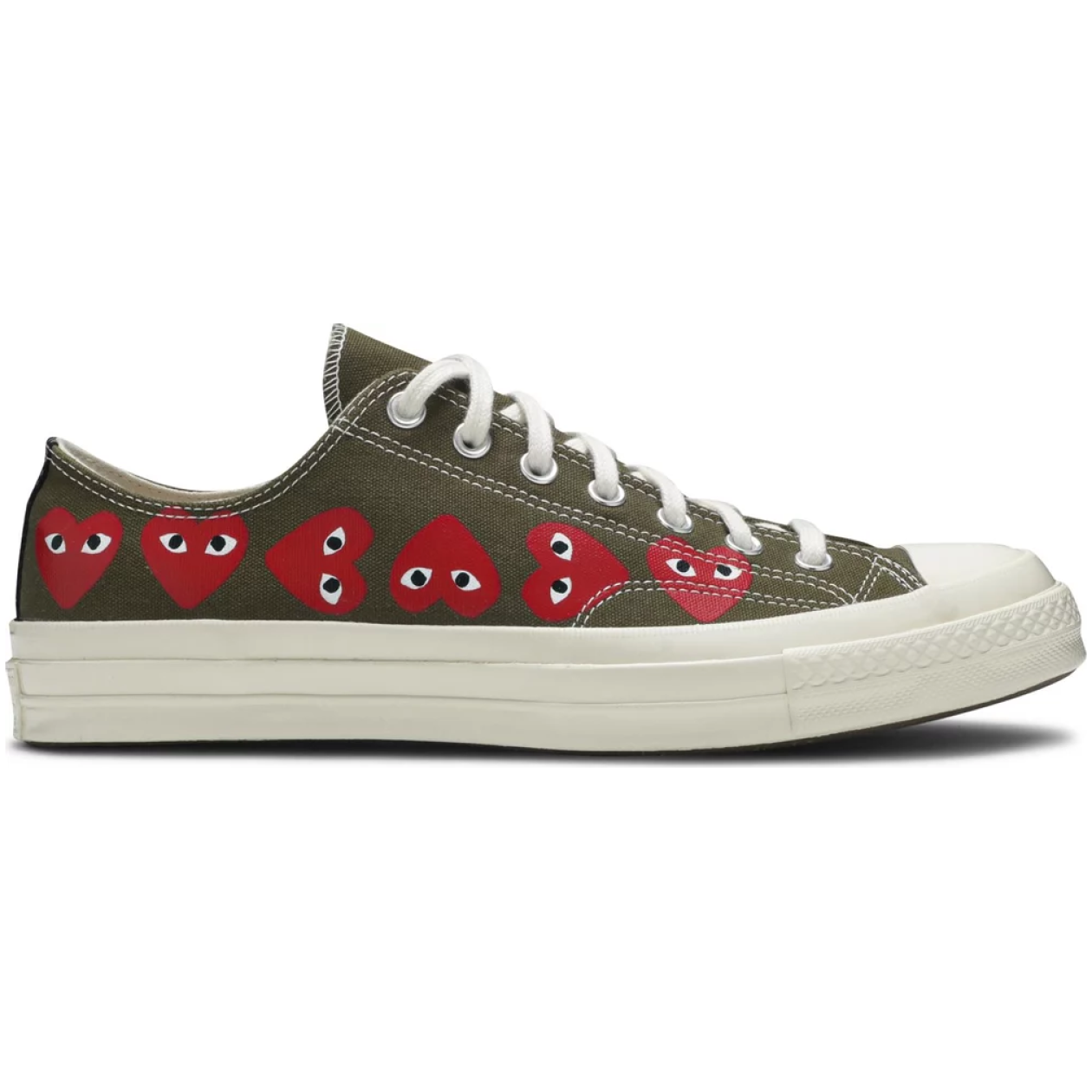 Converse Chuck Taylor All-Star 70 Hi Comme des Garçons Spiel Multi-Herz Grün