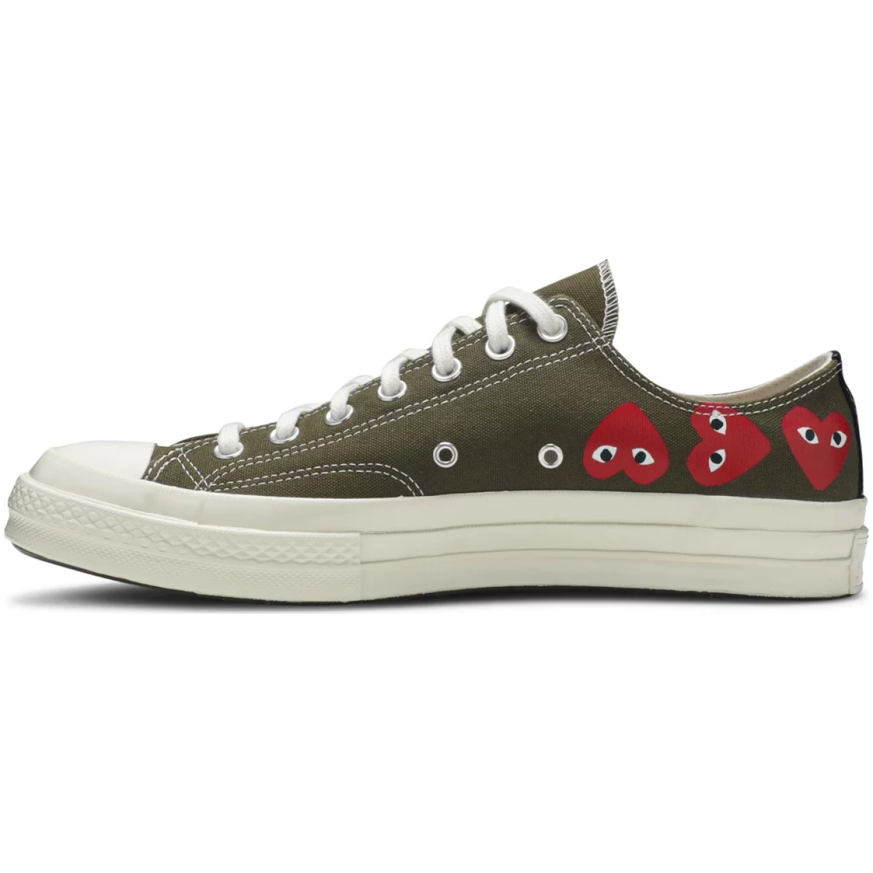 Converse Chuck Taylor All-Star 70 Hi Comme des Garçons Spiel Multi-Herz Grün