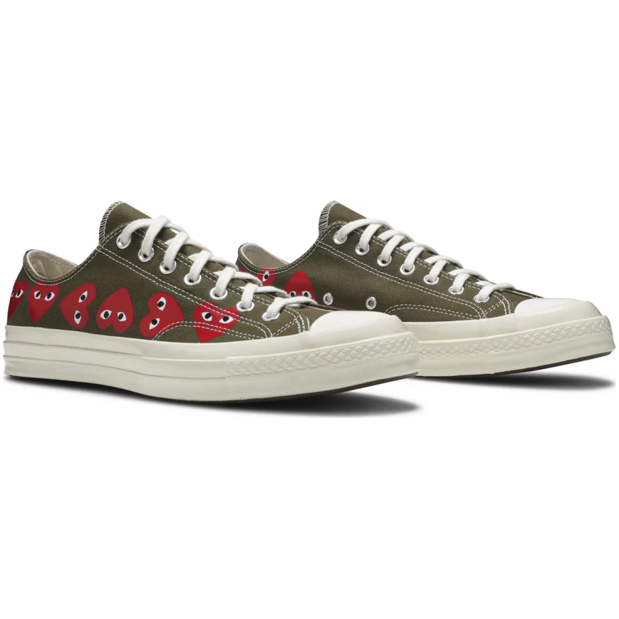 Converse Chuck Taylor All-Star 70 Hi Comme des Garçons Spiel Multi-Herz Grün