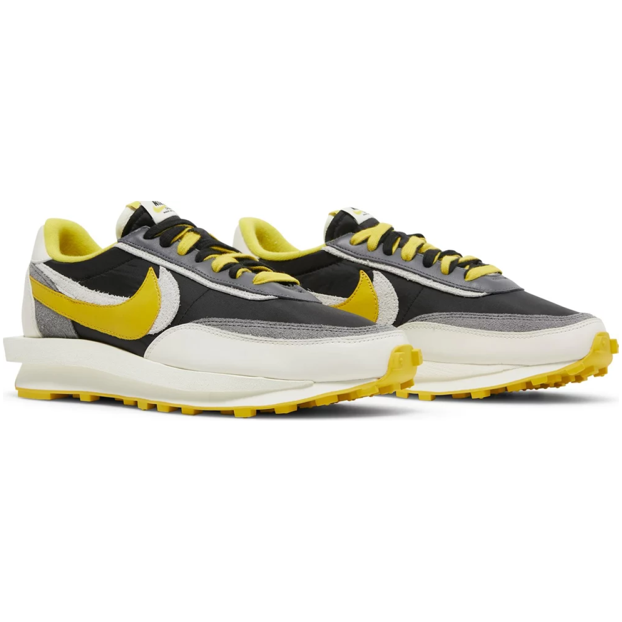 Nike LD Waffle sacai Undercover Black Bright Citron