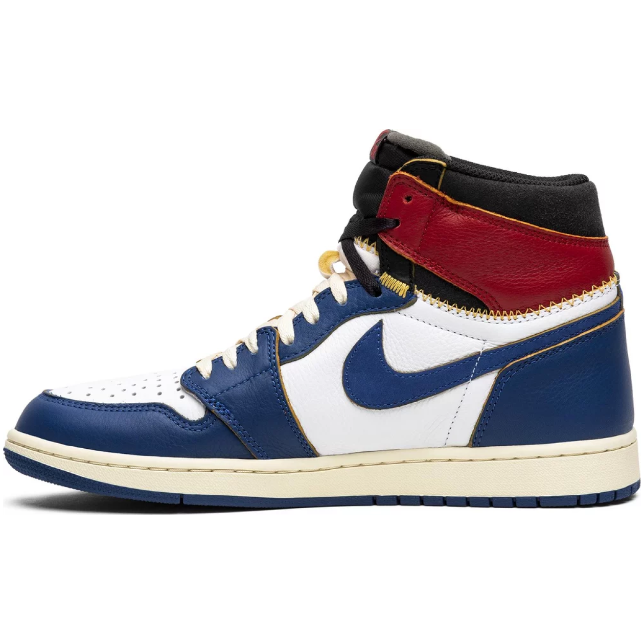 Air Jordan 1 Retro High Union Los Angeles Blau Zehe