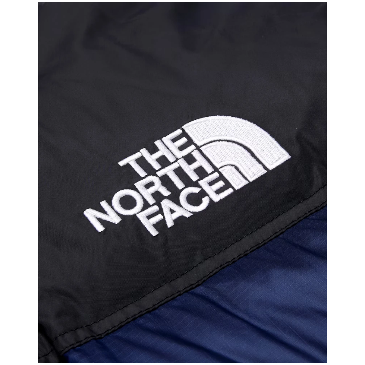 The North Face 1996 Retro Nuptse 700 Navy TNF Schwarz