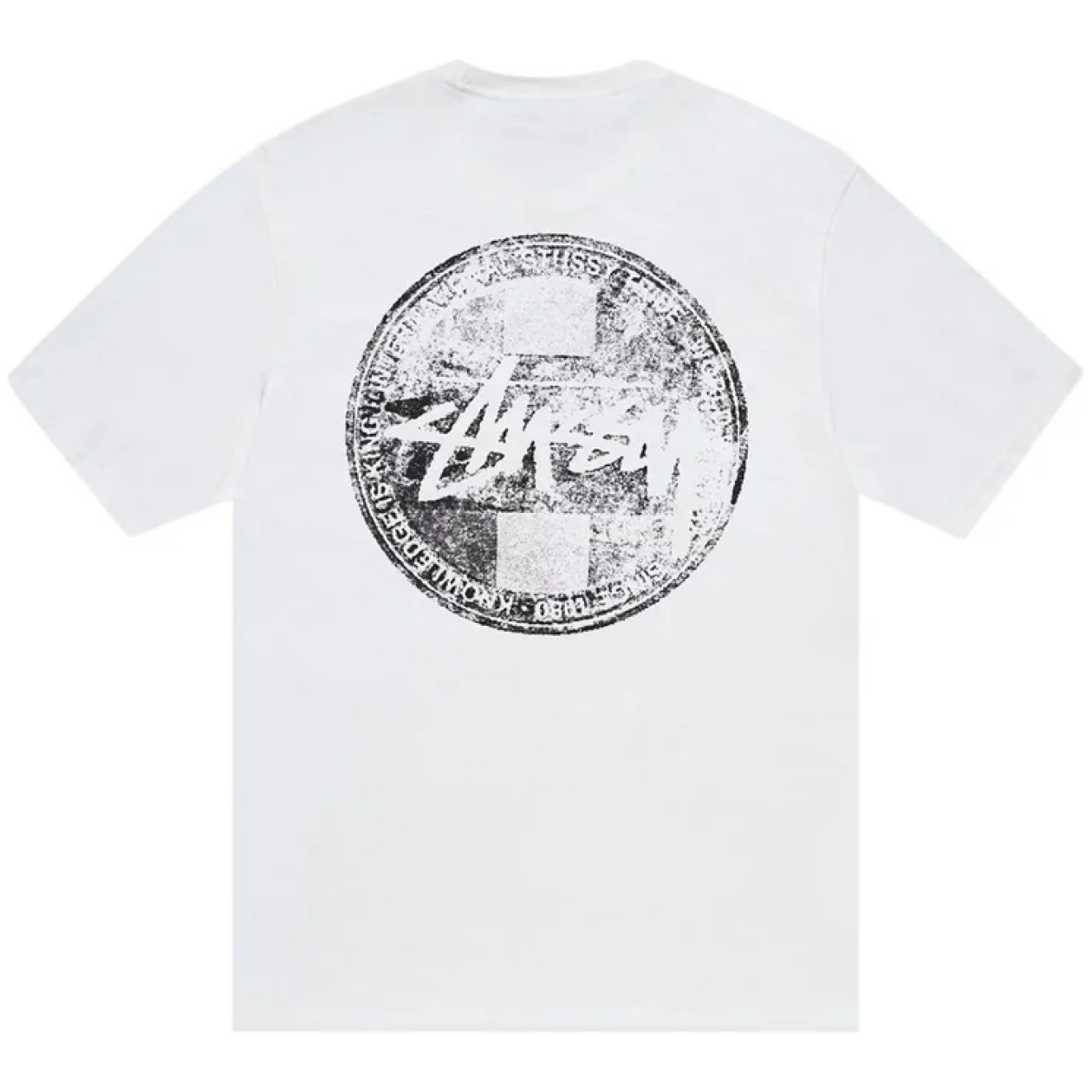 Stussy Dot Stamp Tee White