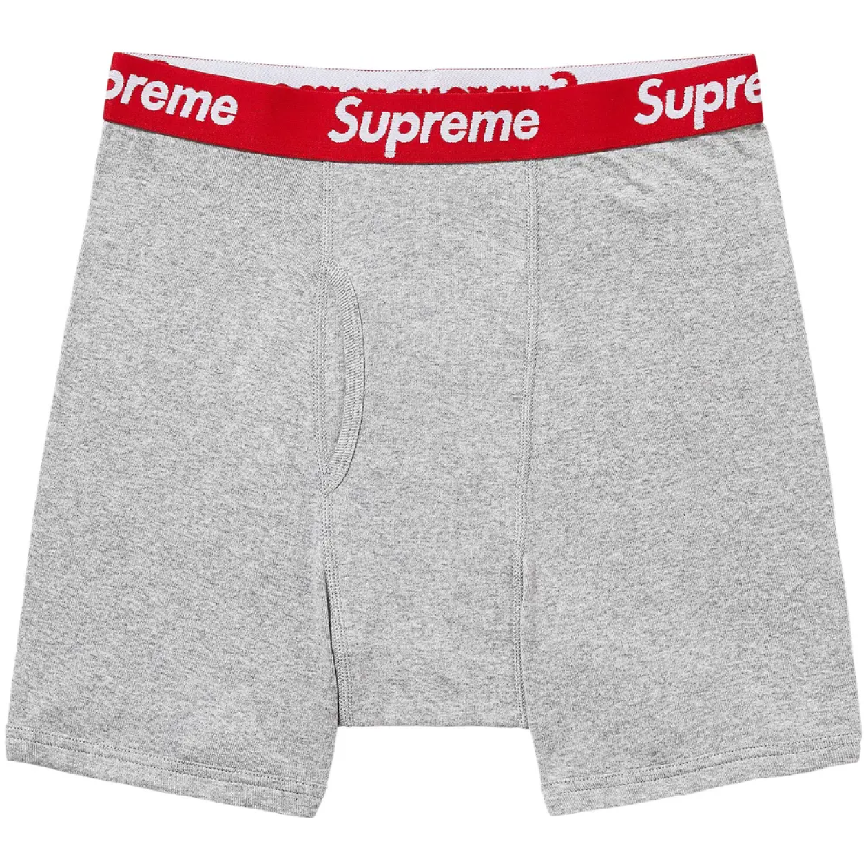 Supreme Hanes Boxer Heather Grey