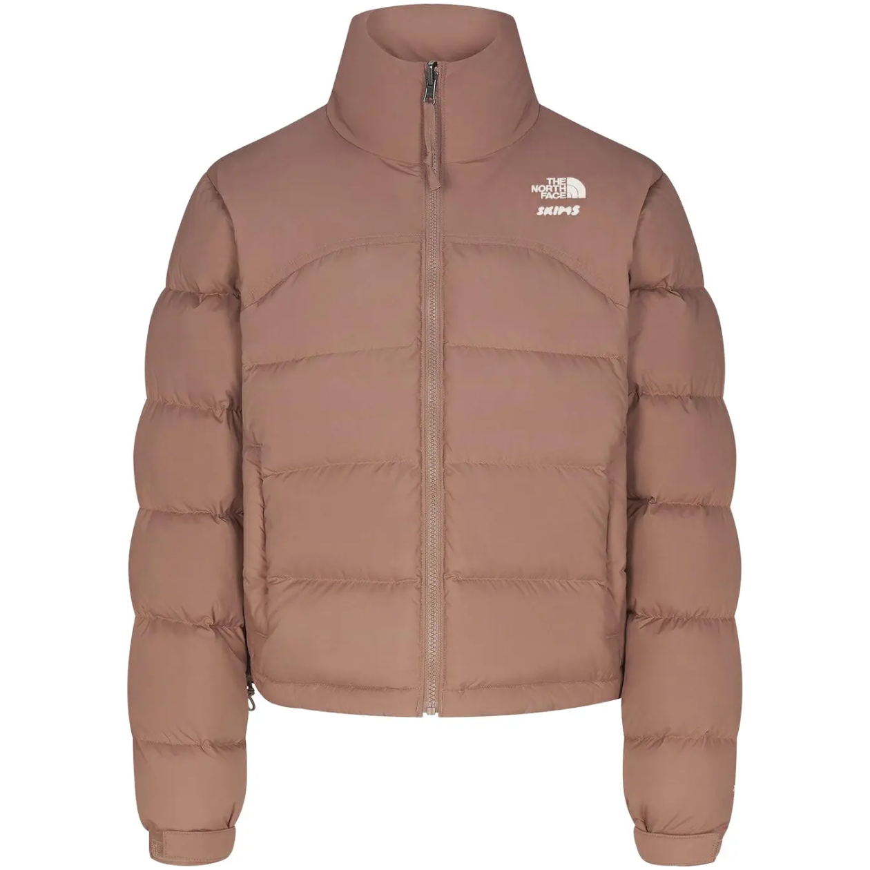 SKIMS x TNF 2000 Retro Nuptse Jacket Sienna