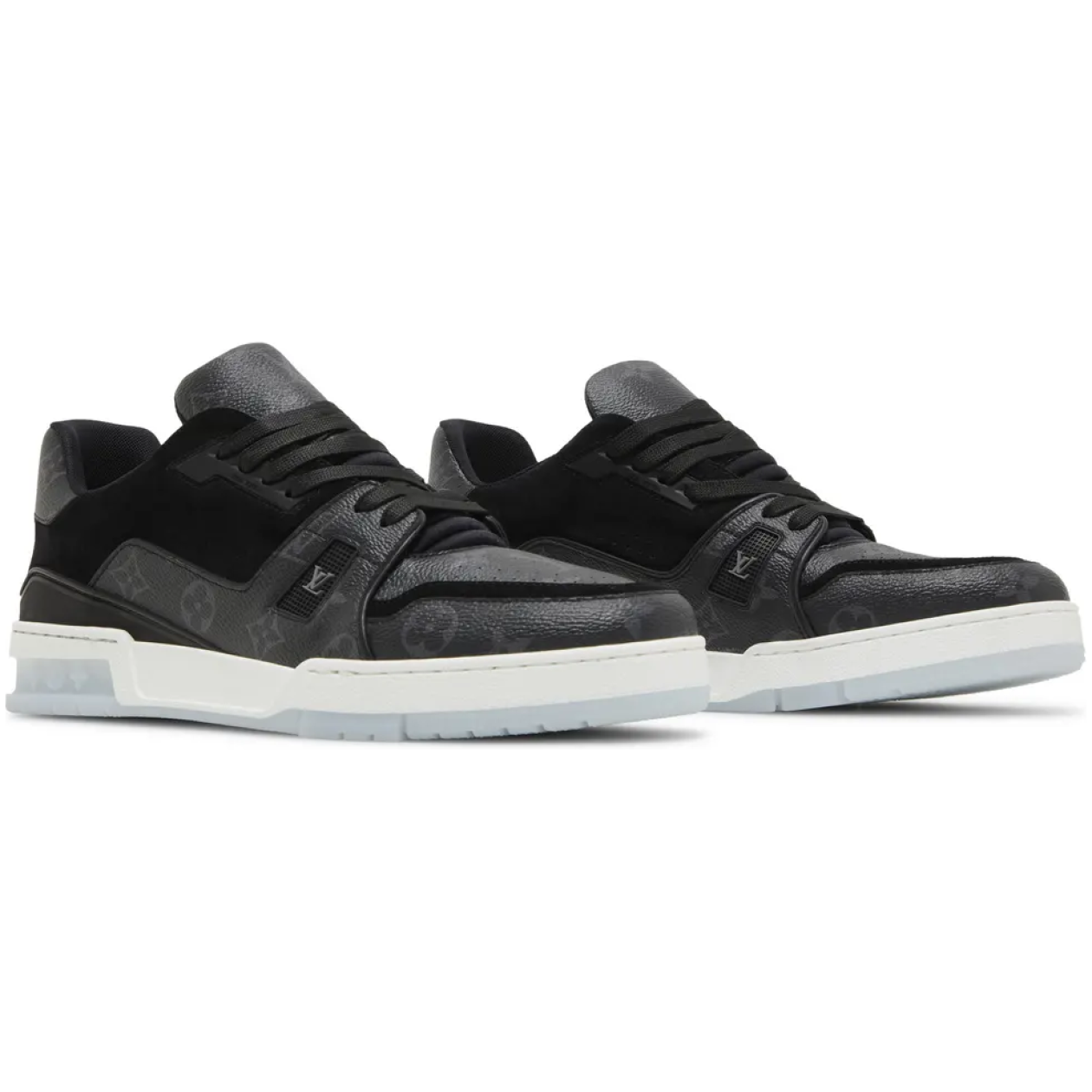 Louis Vuitton LV Trainer Black Monogram