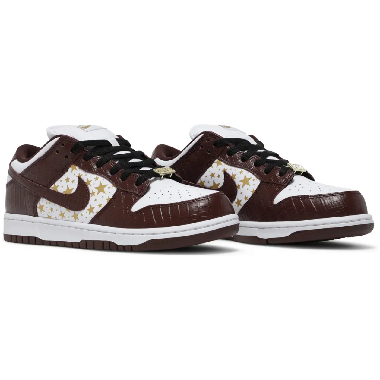 Nike SB Dunk Low Supreme Stars Barkroot Brown