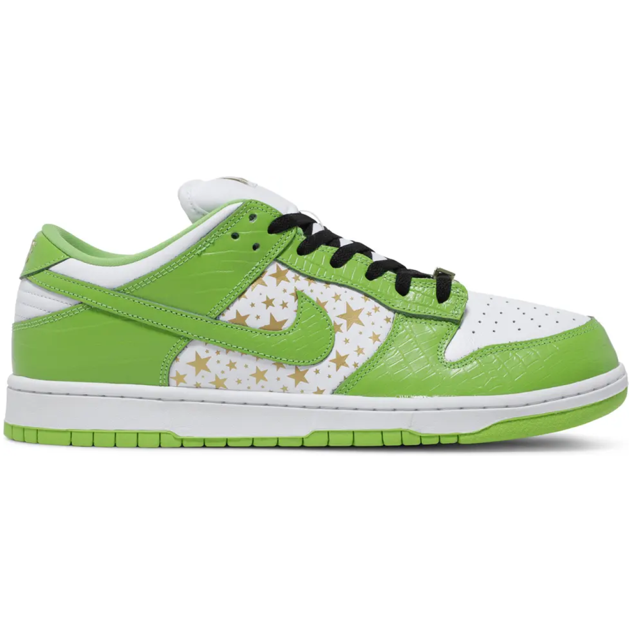 Nike SB Dunk Low Supreme Stars Mean Green