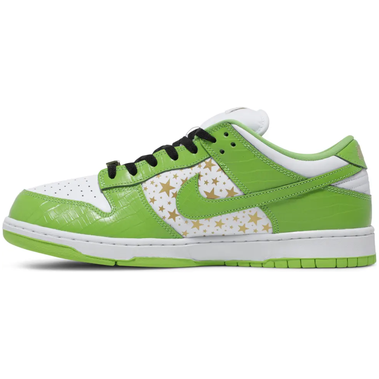 Nike SB Dunk Low Supreme Stars Mean Green