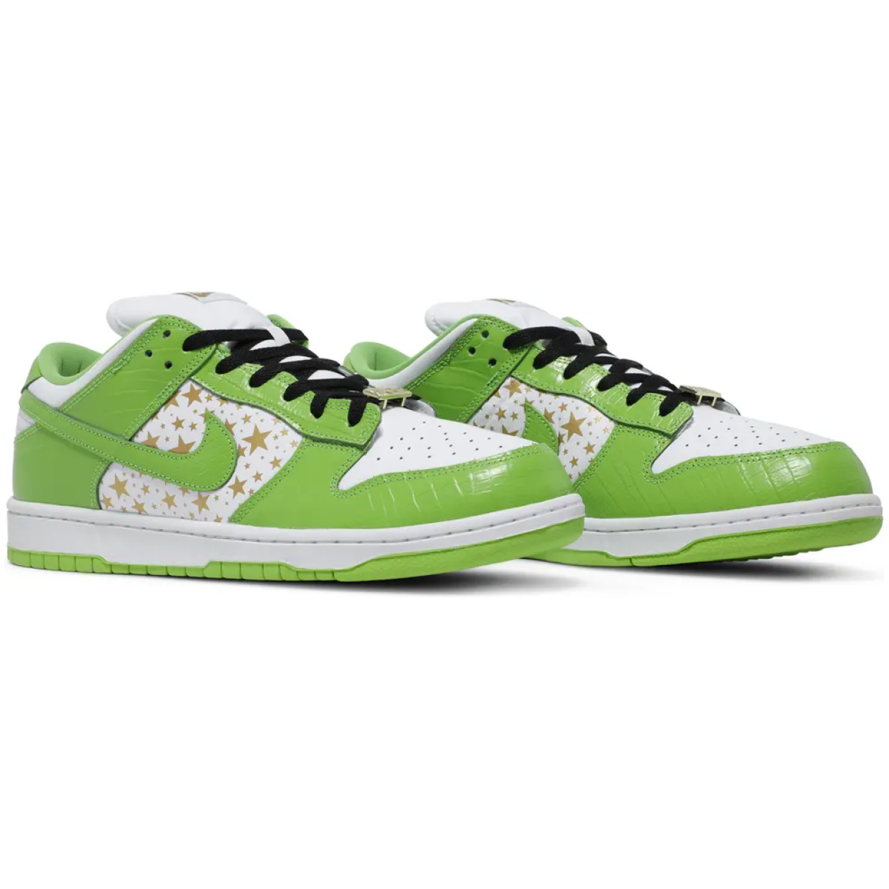 Nike SB Dunk Low Supreme Stars Mean Green