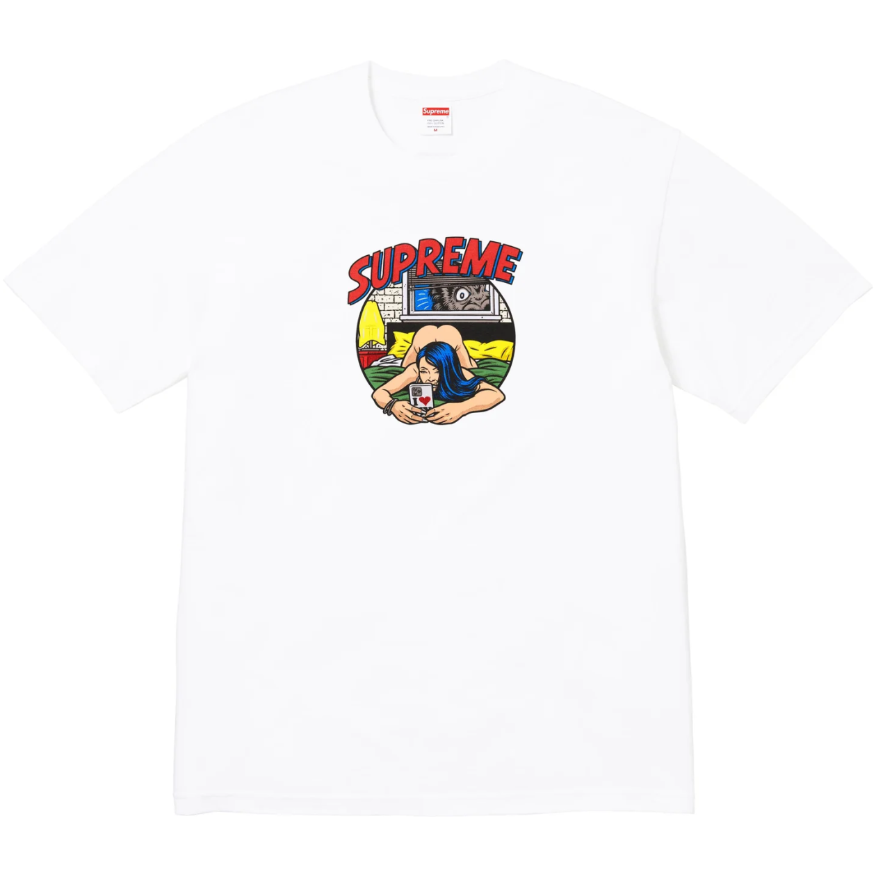 Supreme Bedroom Tee (SS25) White