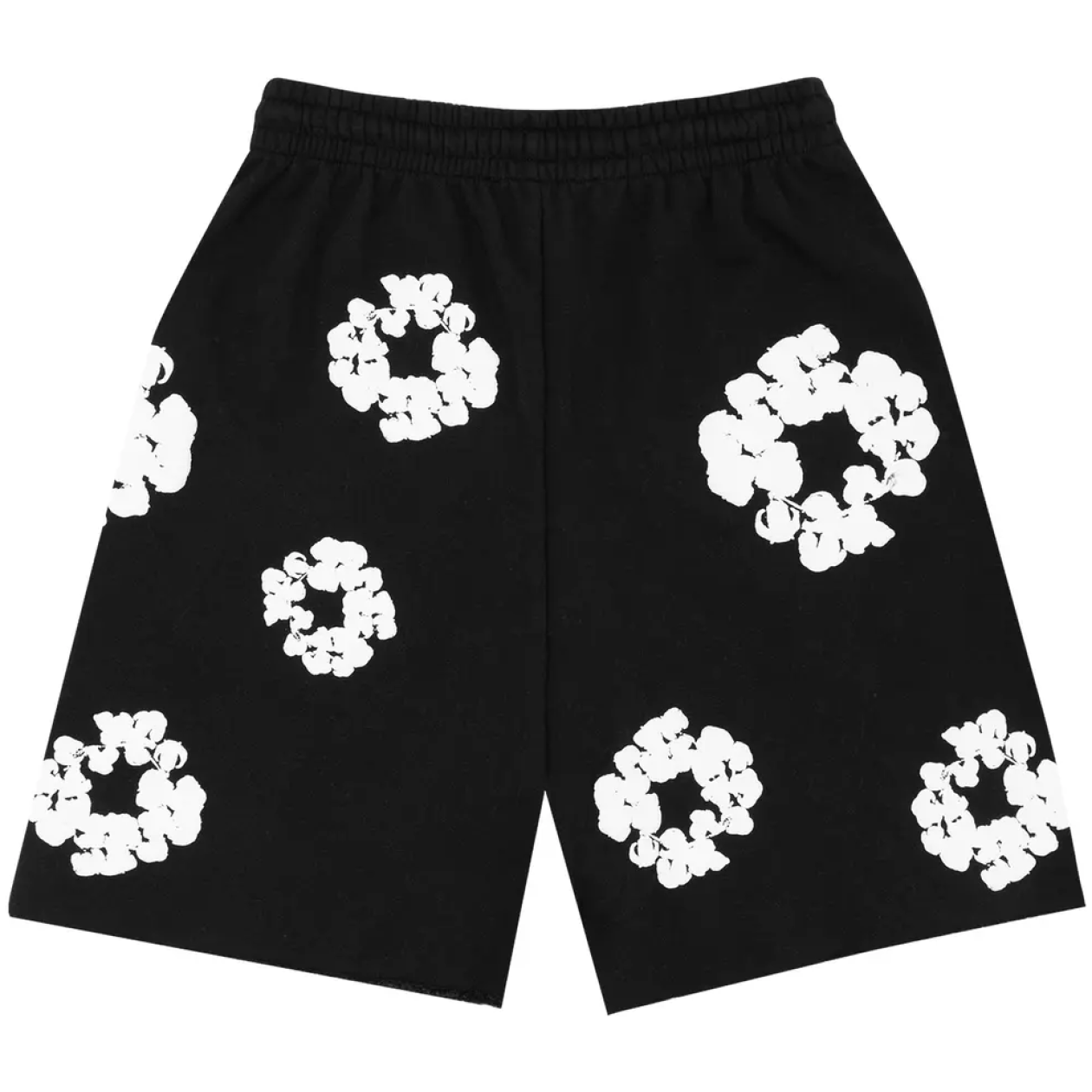 Denim Tears The Cotton Wreath Shorts Black