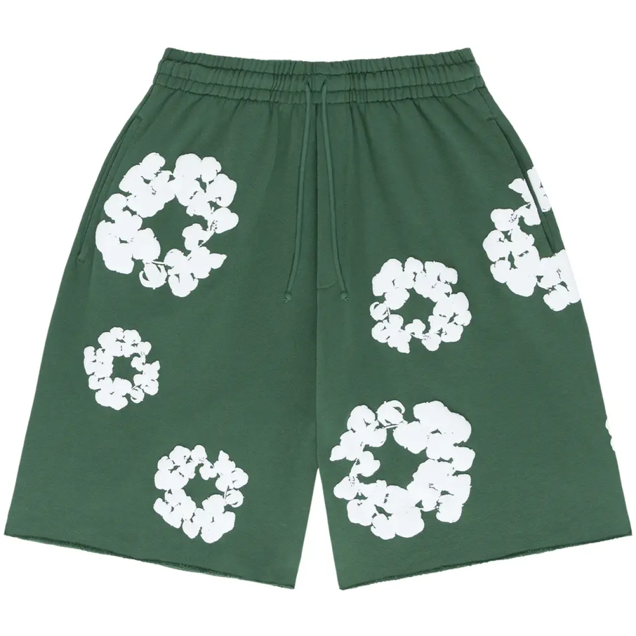 Denim Tears The Cotton Wreath Shorts Green