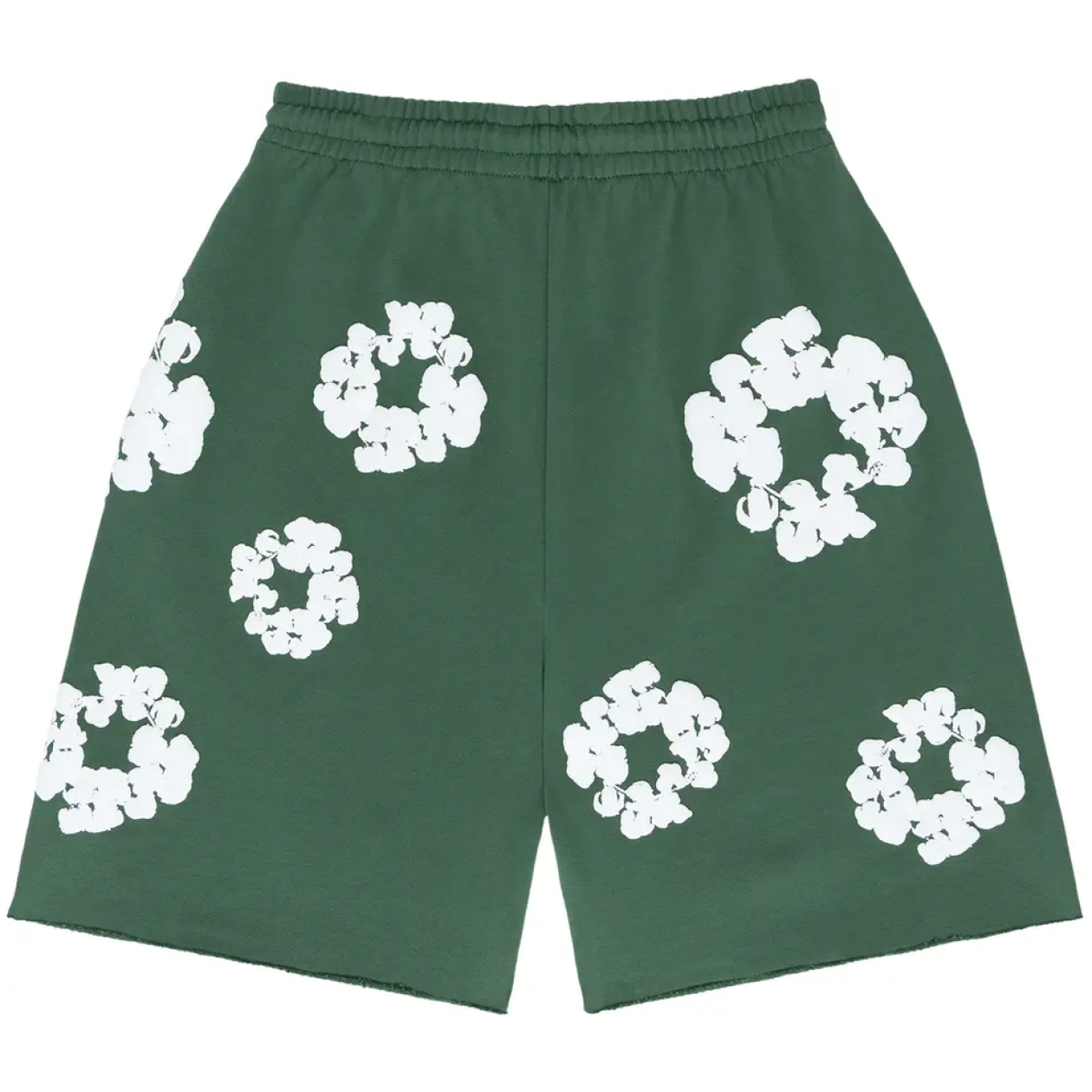 Denim Tears The Cotton Wreath Shorts Green