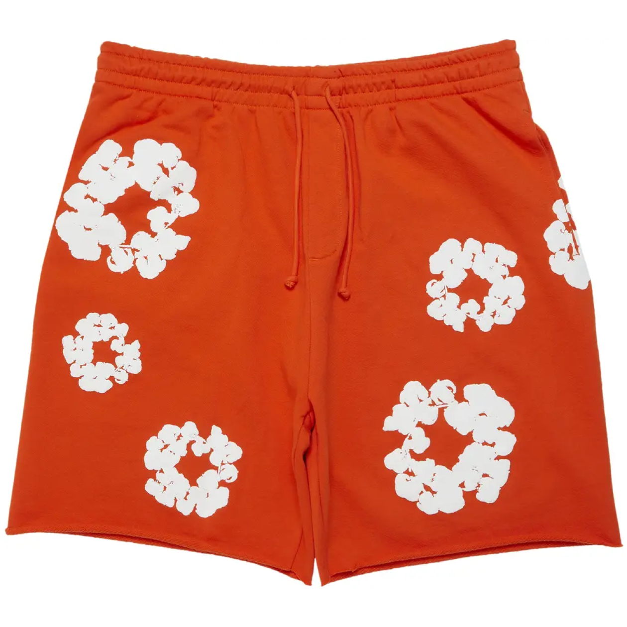 Denim Tears The Cotton Wreath Shorts Orange