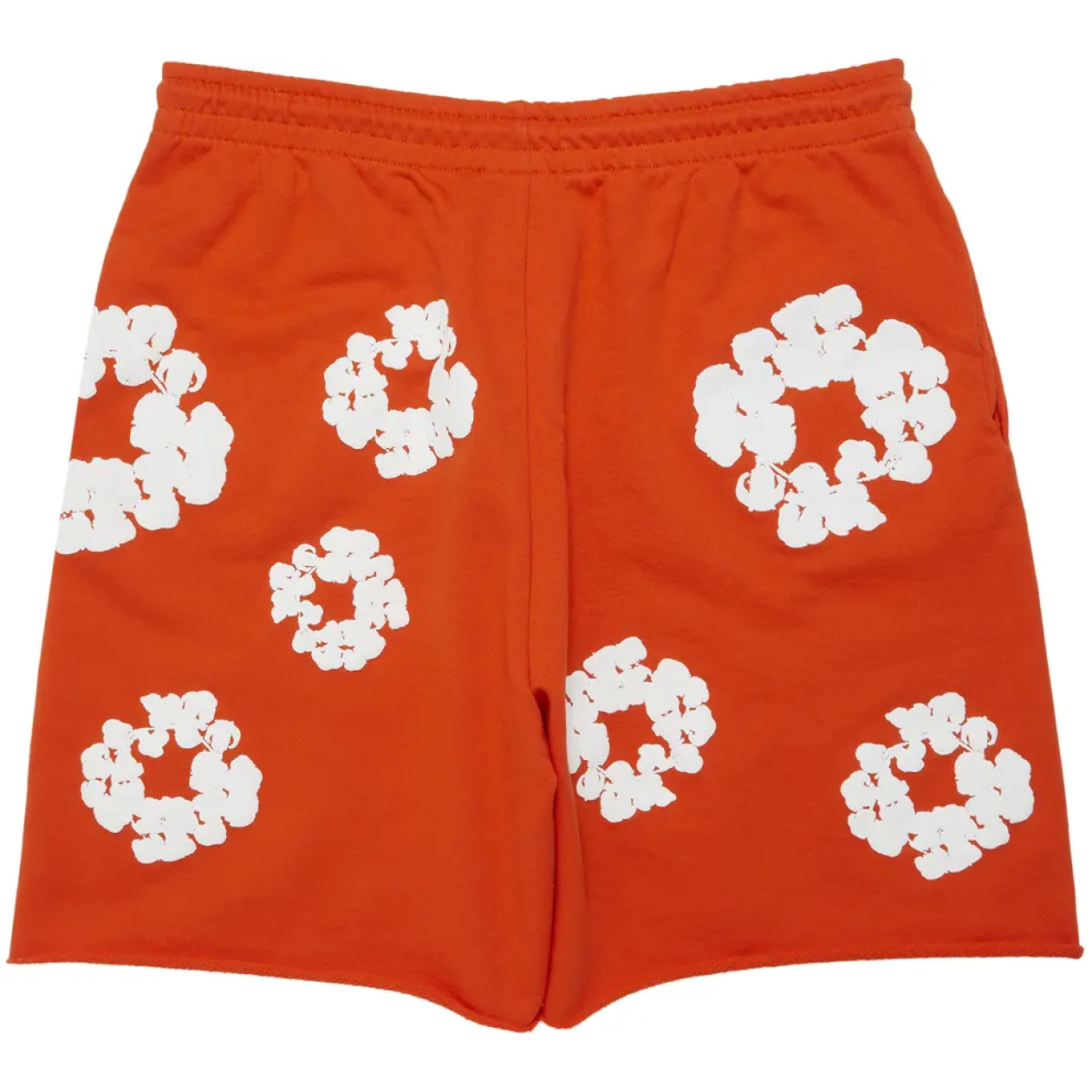 Denim Tears The Cotton Wreath Shorts Orange