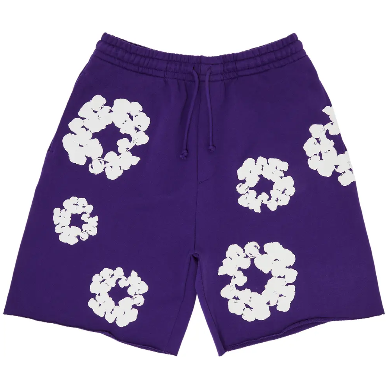 Denim Tears The Cotton Wreath Shorts Purple