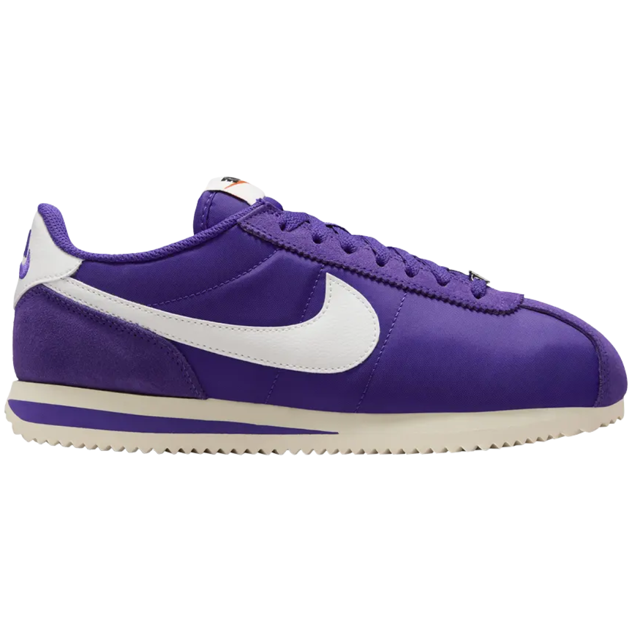 Nike Cortez Textile Field Purple Alabaster Safety Orange Summit White