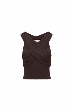 Cafe Societe Top Nemo (Chocolate Brown)