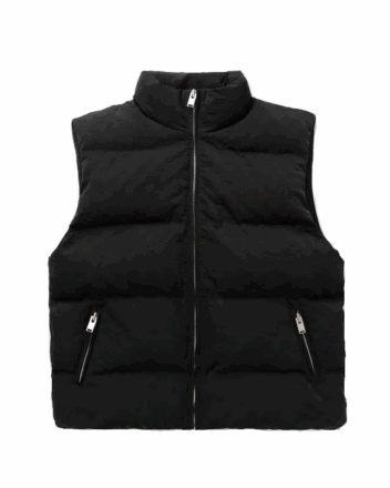 MISBHV Monogram Embossed Puffer Vest