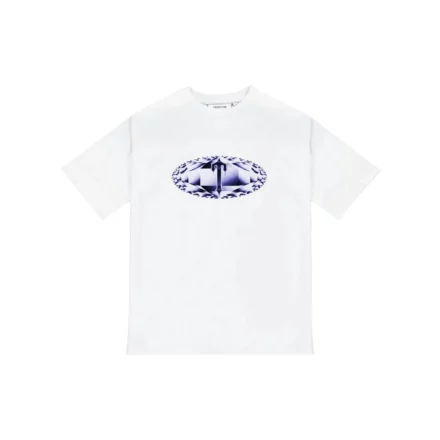 Trapstar Diamond In The Rough Tee Blue Gem