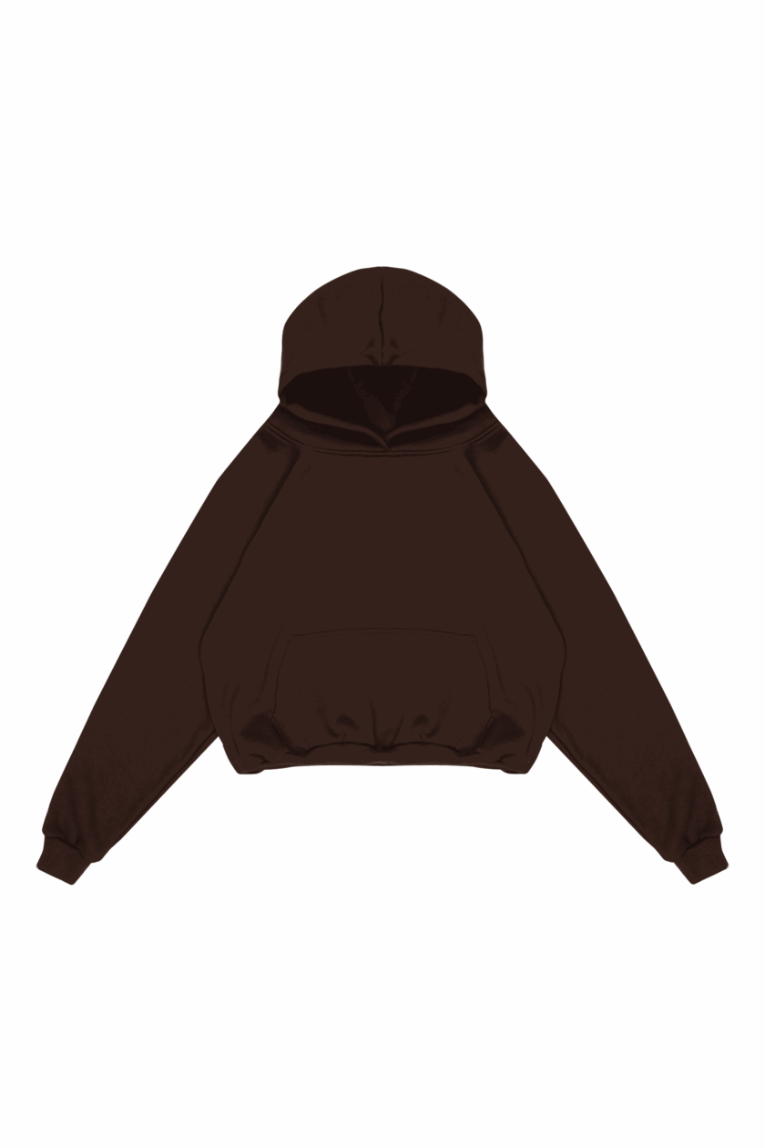 Cafe Societe Jet Hoodie (Chocolate Brown)