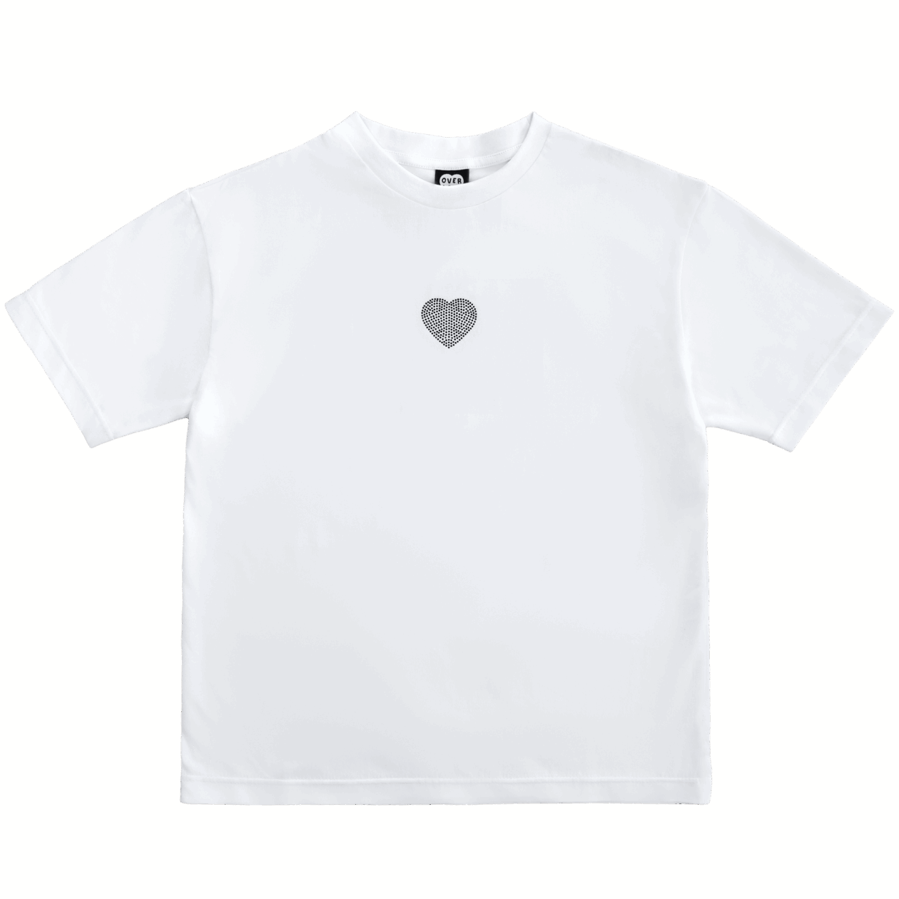 Crystal Heart T-Shirt – White