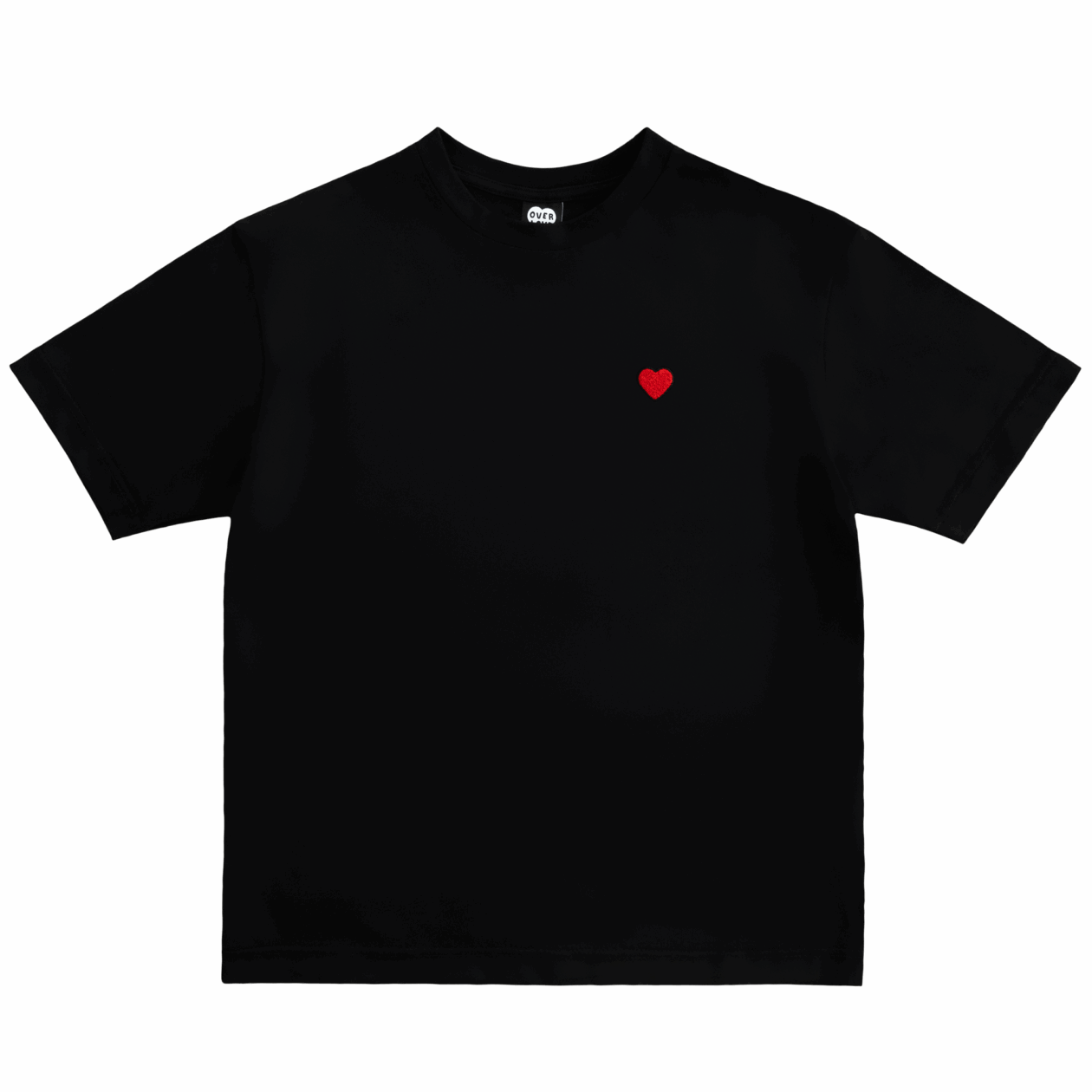 Small Heart T-Shirt – Black