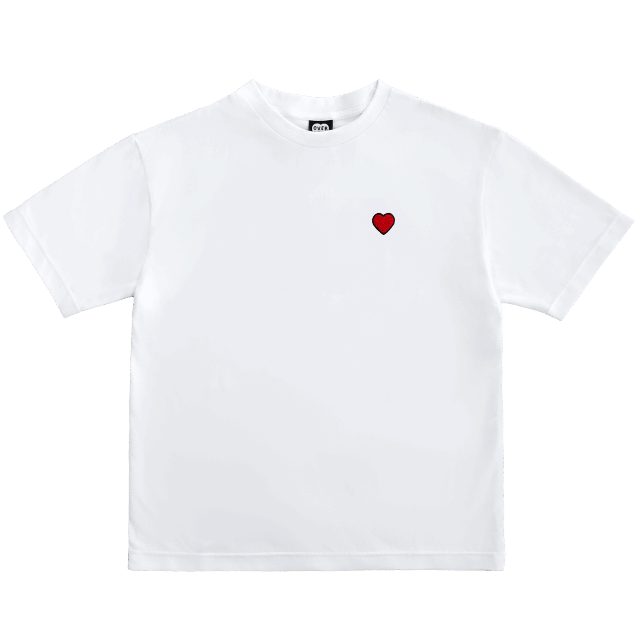 Small Heart T-Shirt – White