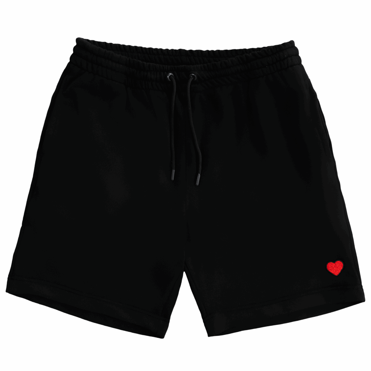 Small Heart Shorts – Black
