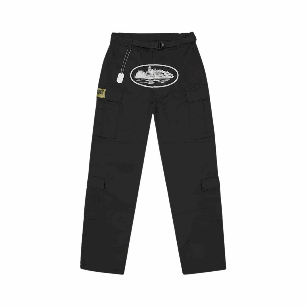 Corteiz 5 Starz Special Edition Guerillaz Cargo - Black/White