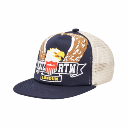 Corteiz Dipset Trucker Navy Eagle
