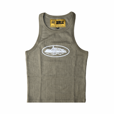 Corteiz Womens Tank Top - Olive