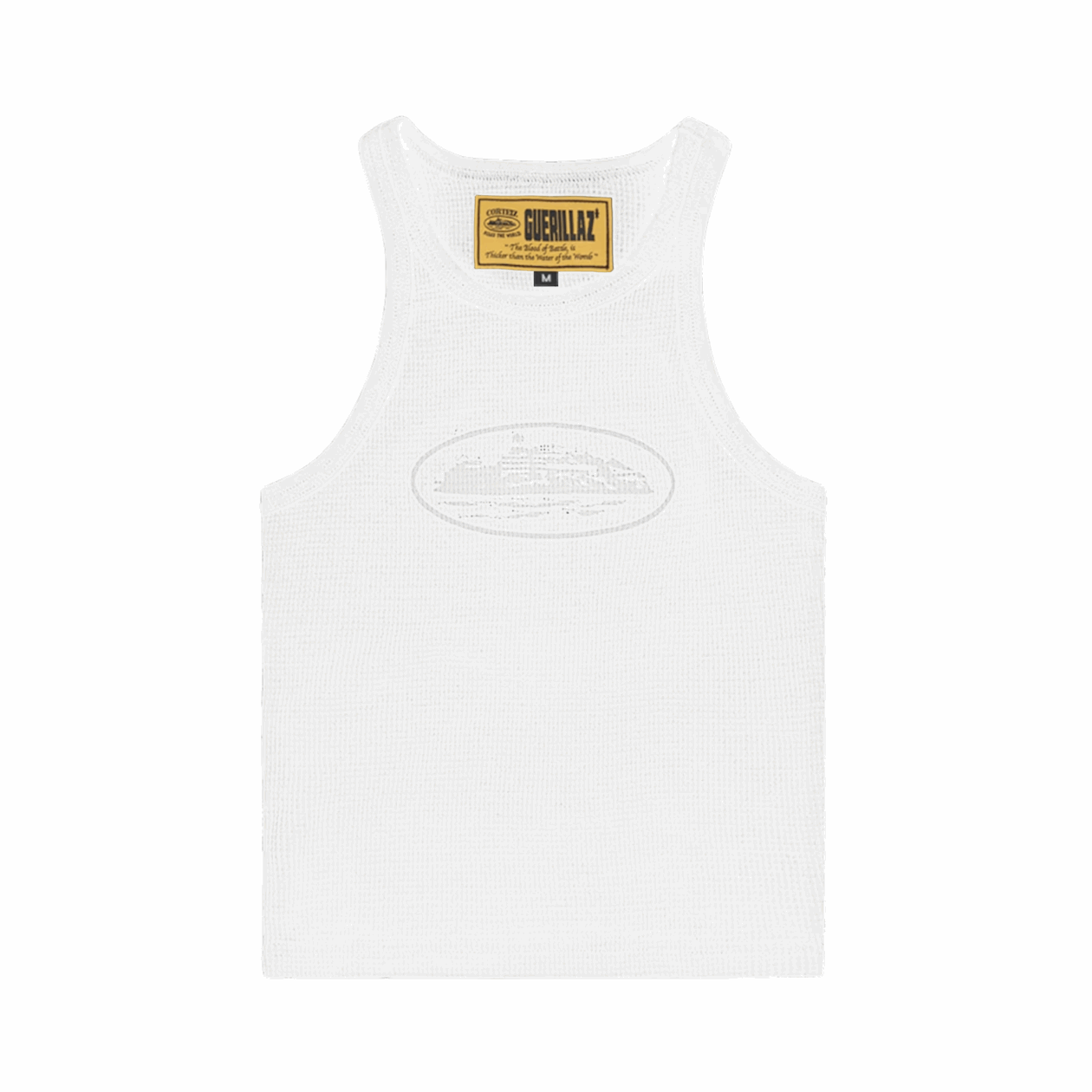 Corteiz Women's Tank Top - White On White