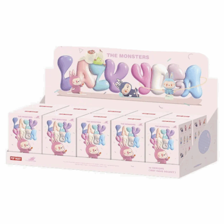 Display Labubu The Monsters Yoga Series (10 Blind Boxes)
