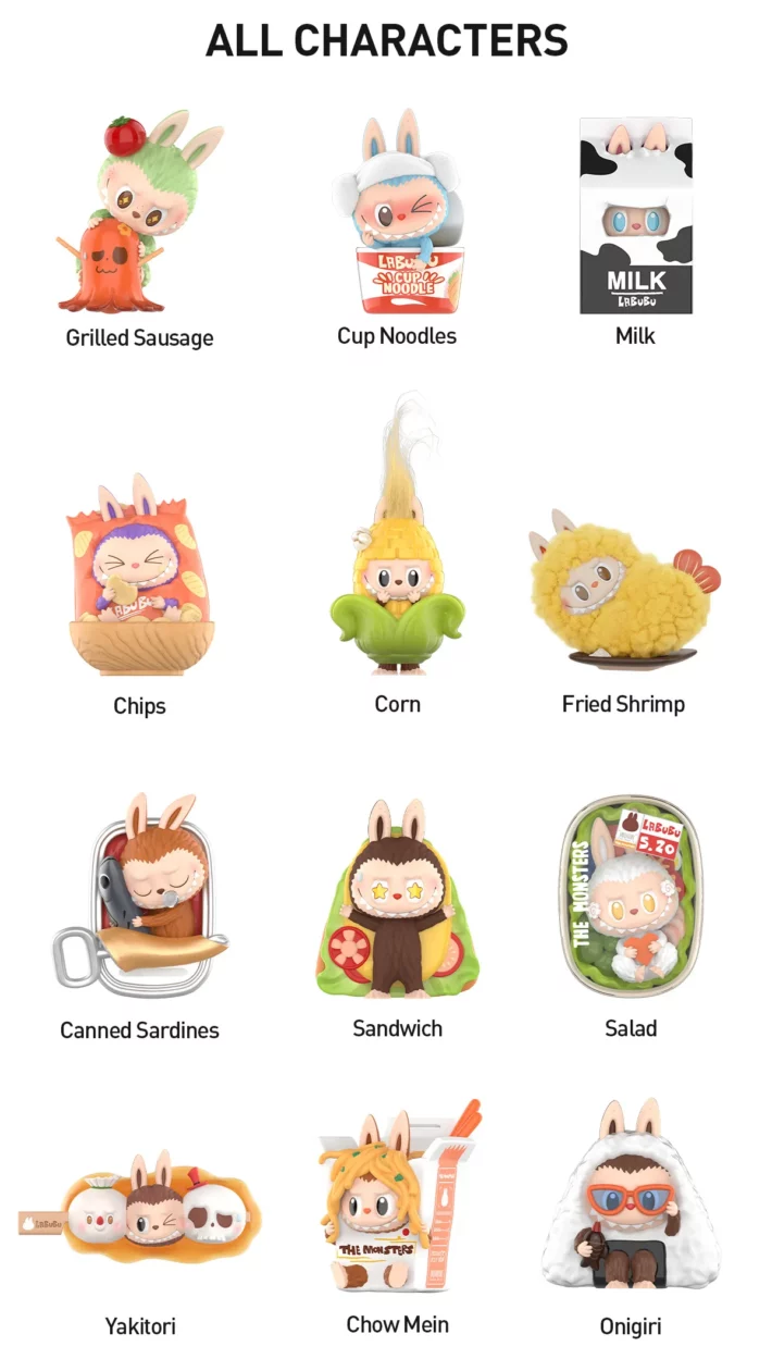 Popmart Labubu Wacky Mart Series