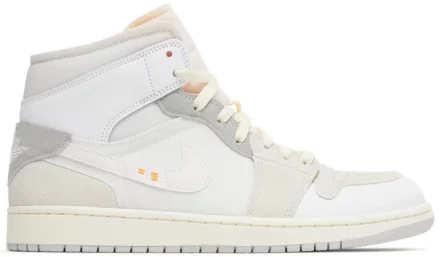 Air Jordan 1 Mid SE Craft Inside Out White Grey